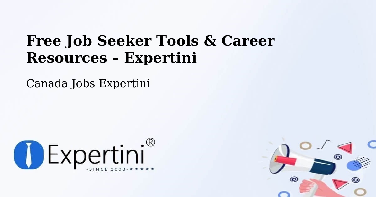 Free Job Seeker Tools & Career Resources – Sault Ste. Marie - Sault Ste. Marie, Canada Jobs Expertini